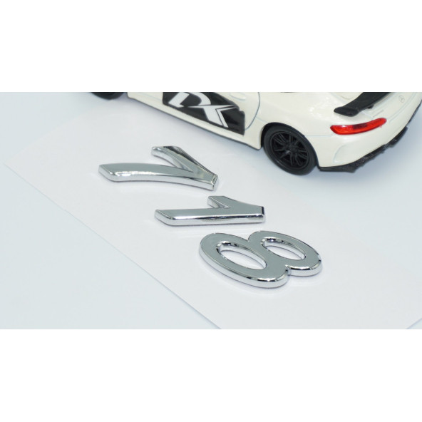 DK Tuning Porsche 718 Bagaj 3M 3D Krom ABS Yazı Logo Amblem - 3