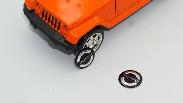 Volvo Oto Anahtar 3M Metal Alaşım Logo 2Li Set - 5