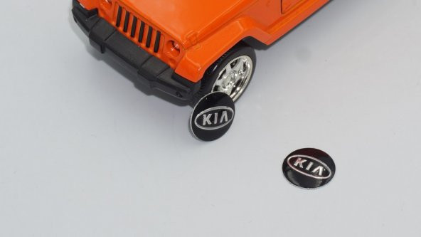 Kia Oto Anahtar 3M Metal Alaşım Logo 2Li Set - 5