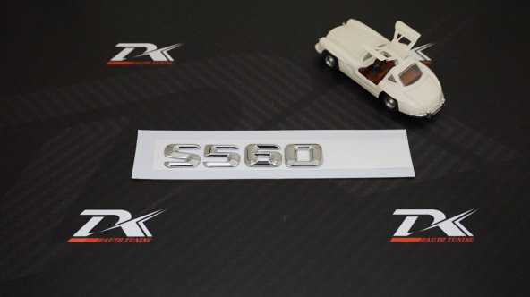 Maybach S560 Bagaj Krom Metal 3M 3D Yazı Logo - Resim 2