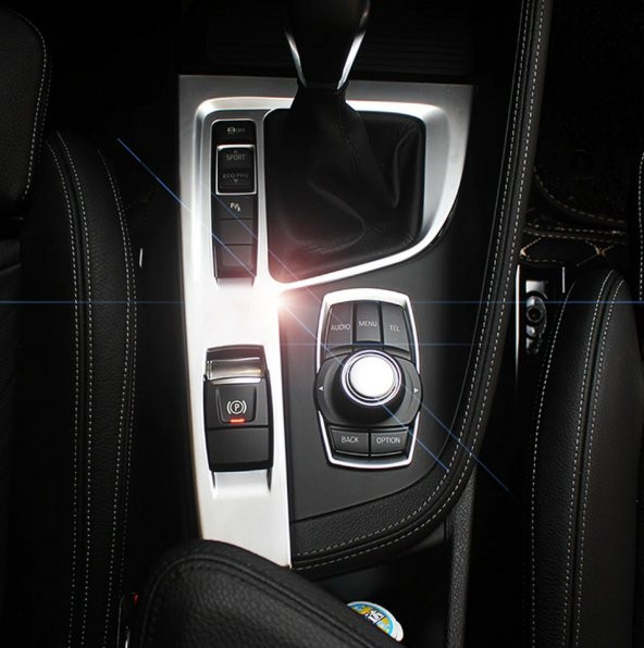 BMW X1 F48 2016 2019 Modeller Vites Çerçevesi Konsol Üstü Krom Ka - 3