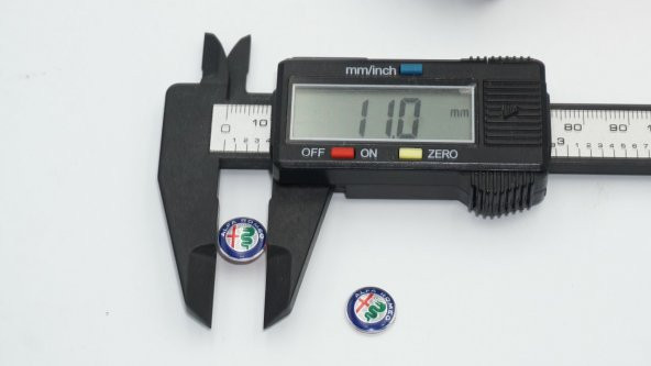 Alfa Romeo Oto Anahtar 3M Metal Alaşım Logo 2Li Set - 8