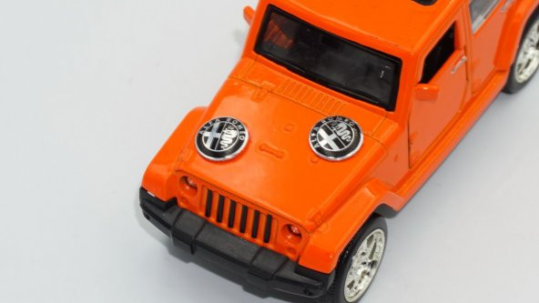 Alfa Romeo Oto Anahtar 3M Metal Alaşım Logo 2Li Set - 9