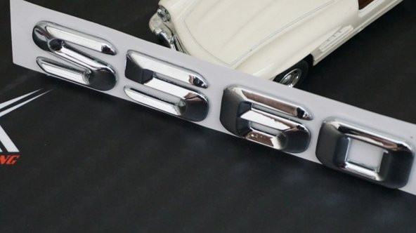 Maybach S560 Bagaj Krom Metal 3M 3D Yazı Logo - Resim 5