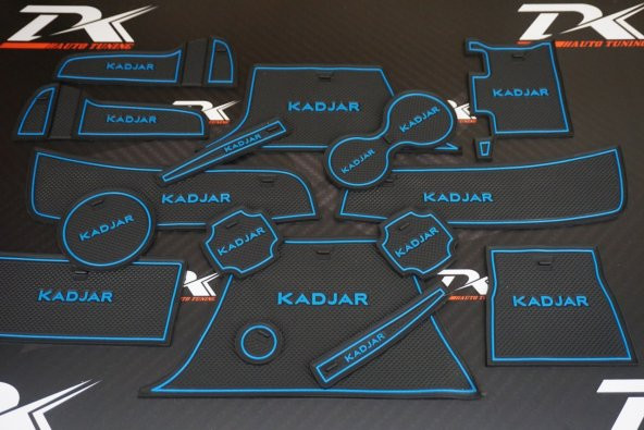 Renault Kadjar 2017 2018 Modeller Araç İçi Silikon Kaymaz Ped Kap - 2
