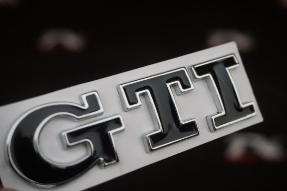 Volkswagen VW GTİ Bagaj Logo - 2