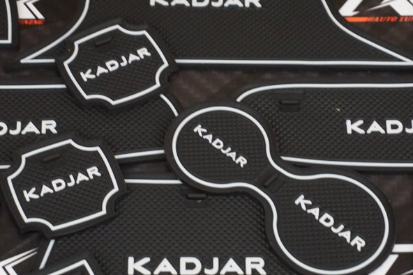 Renault Kadjar 2017 2018 Modeller Araç İçi Silikon Kaymaz Ped Kap - 5