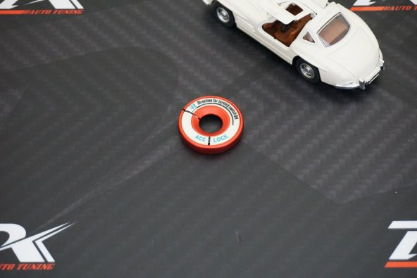 Audi R Line Logo Kontak Girişi Fosforlu Çemberi - 6