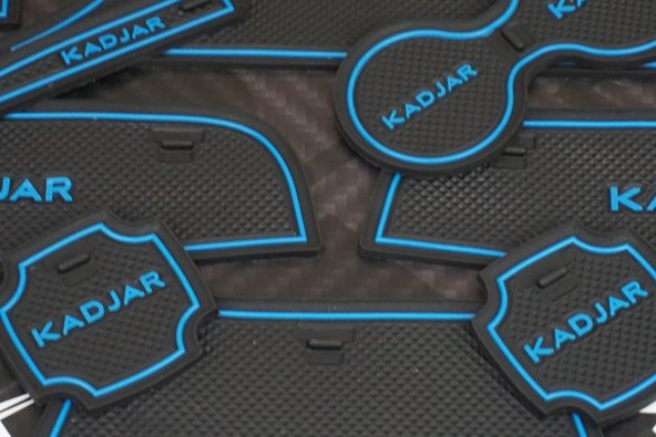 Renault Kadjar 2017 2018 Modeller Araç İçi Silikon Kaymaz Ped Kap - 6