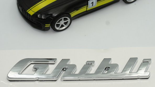 Maserati Ghibli Bagaj Kapağı Yazı Logo Orjinal Ürün - 5