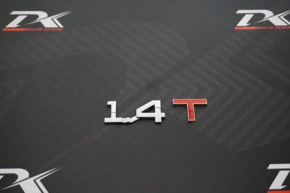 Audi 1.4 T Bagaj Krom Metal 3M 3D Yazı Logo Orjinal ürün - 2