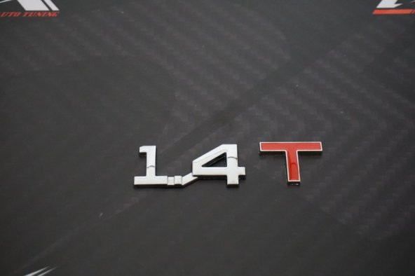 Audi 1.4 T Bagaj Krom Metal 3M 3D Yazı Logo Orjinal ürün - 3