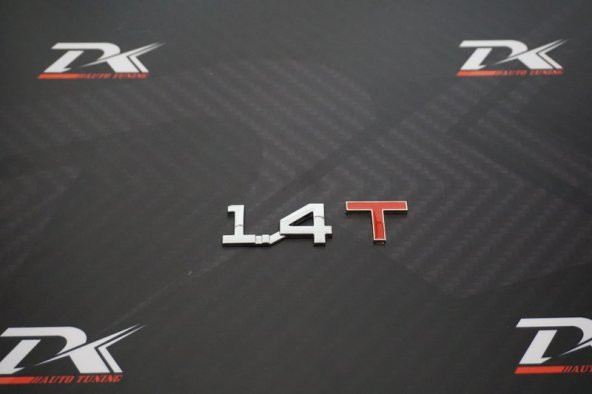 Audi 1.4 T Bagaj Krom Metal 3M 3D Yazı Logo Orjinal ürün - 4