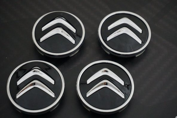 Citroen Jant Göbeği Kapak Seti 60mm - 2