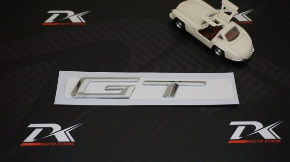 Bmw GT GranTurismo Bagaj Krom ABS 3M 3D Yazı Logo - 2