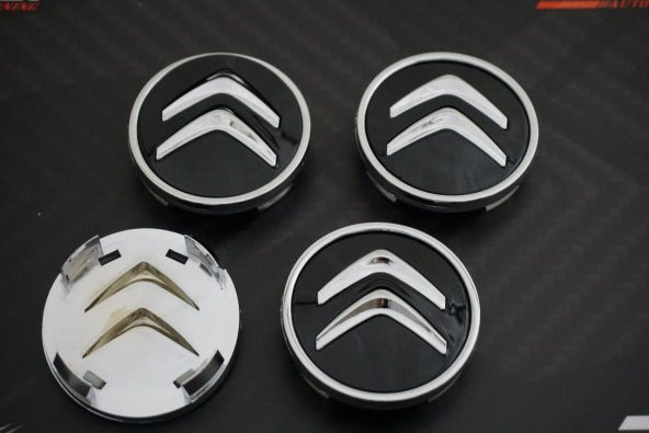 Citroen Jant Göbeği Kapak Seti 60mm - 6