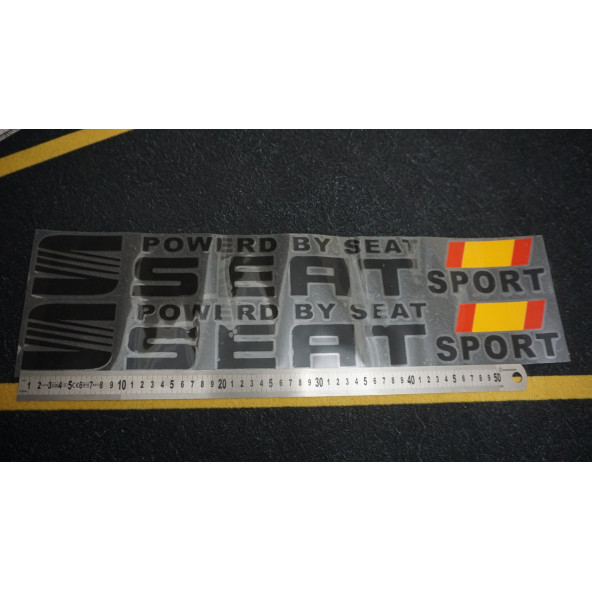 Seat Sport Kapı Sticker - 2