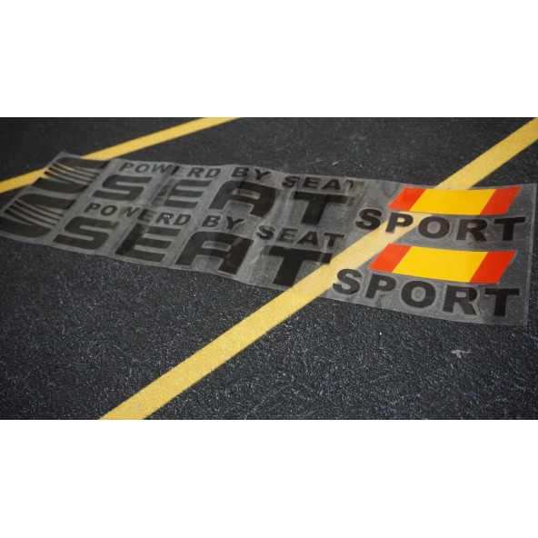 Seat Sport Kapı Sticker - 3