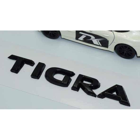 DK Tuning Opel Tigra Siyah ABS 3M 3D Bagaj Yazı Logo - 3