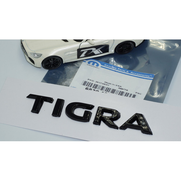 DK Tuning Opel Tigra Siyah ABS 3M 3D Bagaj Yazı Logo - 5