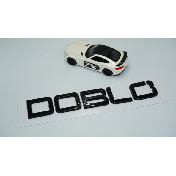 DK Tuning Fiat Doblo Yeni Nesil Bagaj Siyah ABS 3M 3D Yazı Logo Amblem - 2