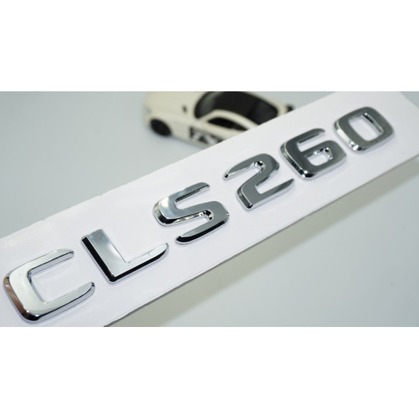 DK Tuning CLS260 Bagaj Krom ABS 3M 3D Yazı Logo Benz İle Uyumlu