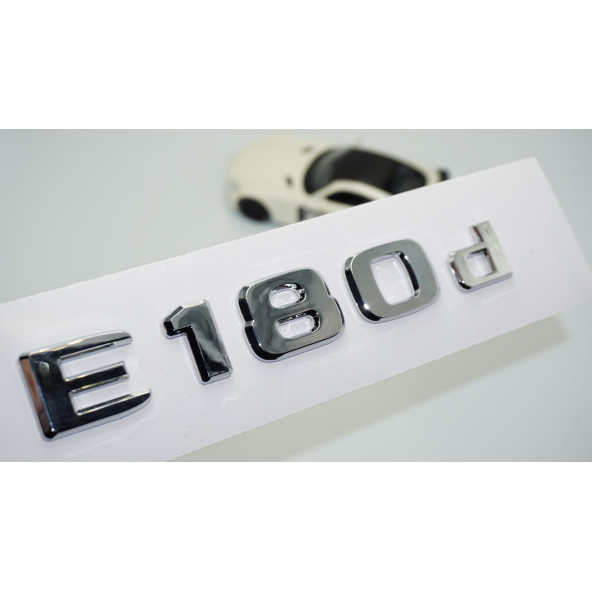 DK Tuning E180d Bagaj Krom ABS 3M 3D Yazı Logo Benz İle Uyumlu