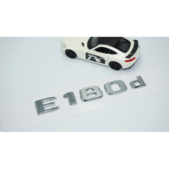 DK Tuning E180d Bagaj Krom ABS 3M 3D Yazı Logo Benz İle Uyumlu - Resim 2