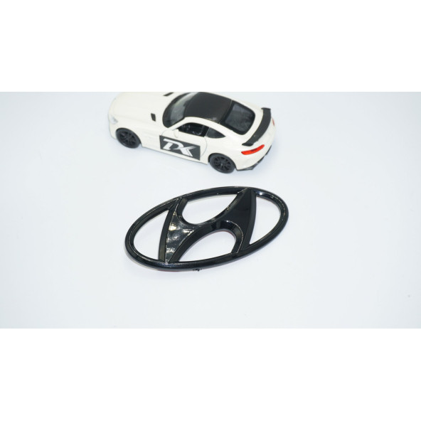 DK Tuning Accent Parlak Siyah Ön Panjur Logo Hyundai İle Uyumlu - 2