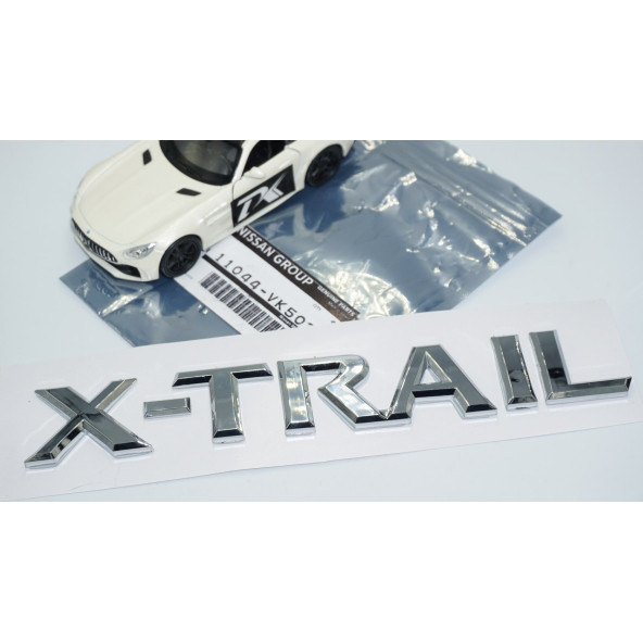 バッジ PTTAVM: DK Tuning X-Trail Krom ABS 3M Bagaj Yazı Logo Nissan İle