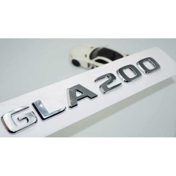 DK Tuning GLA 200 Bagaj Krom ABS 3M 3D Yazı Logo Benz İle Uyumlu