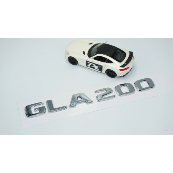 DK Tuning GLA 200 Bagaj Krom ABS 3M 3D Yazı Logo Benz İle Uyumlu - 2