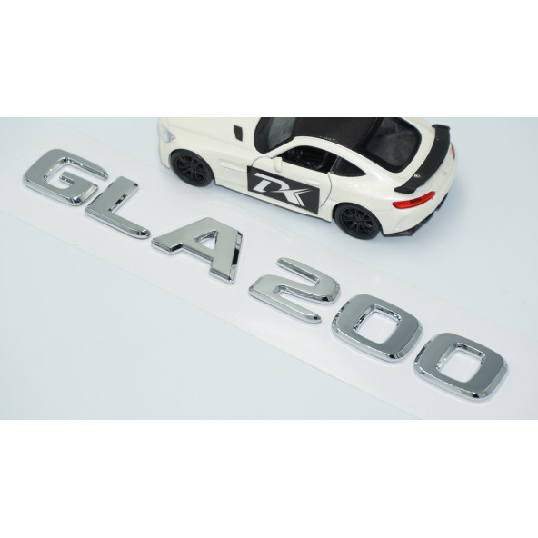 DK Tuning GLA 200 Bagaj Krom ABS 3M 3D Yazı Logo Benz İle Uyumlu - 3