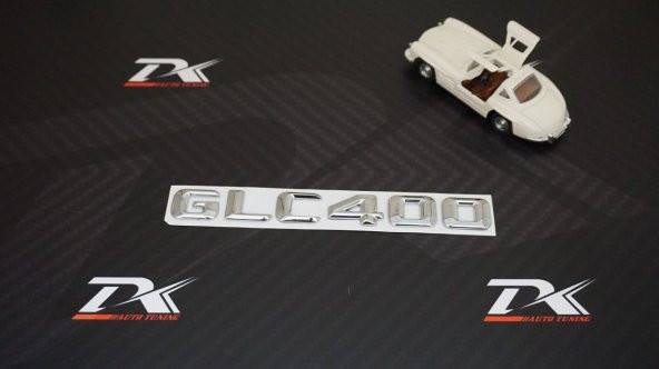 GLC400 Bagaj Krom Metal 3M 3D Yazı Logo - 2