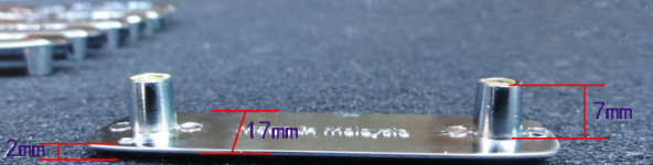 Peugeot Logo Krom Metal Paspas Vidalı Logo 4 Lü Set - 3
