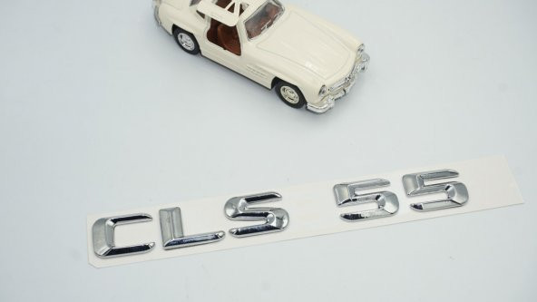CLS 55 Bagaj Krom Metal 3M 3D Yazı Logo - 2