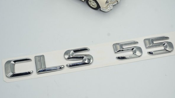 CLS 55 Bagaj Krom Metal 3M 3D Yazı Logo - 3