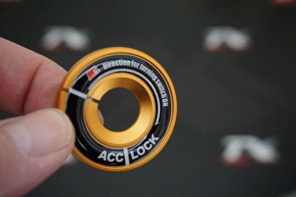 Audi S Line Logo Kontak Girişi Fosforlu Çemberi