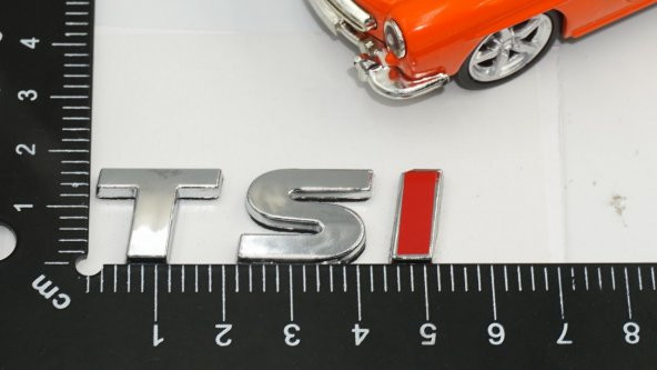 Volkswagen TSİ Bagaj Krom ABS 3M 3D Logo Amblem - 10