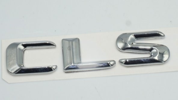 CLS 55 Bagaj Krom Metal 3M 3D Yazı Logo - 4