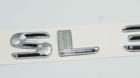 SL 350 Bagaj Krom Metal 3M 3D Yazı Logo - Resim 4