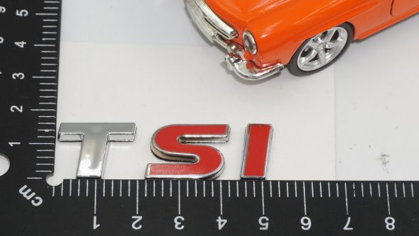 Volkswagen TSİ Bagaj Krom ABS 3M 3D Logo Amblem - 11