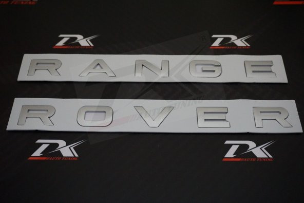 Land Rover Range Rover Kaput Ve Bagaj Yazı Orjinal Ürün - 3