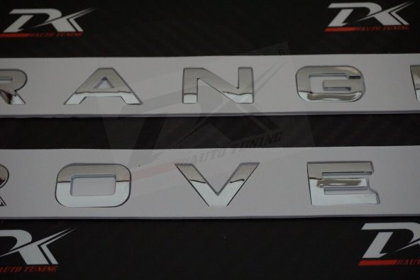 Land Rover Range Rover Kaput Ve Bagaj Yazı Orjinal Ürün - 8