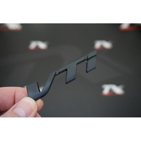 DK Honda VTi Siyah Metal Bagaj 3M 3D Yazı Logo Amblem