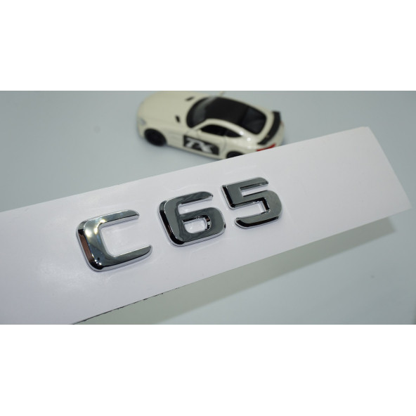 DK Tuning Benz C65 Bagaj Krom ABS 3M 3D Yazı Logo