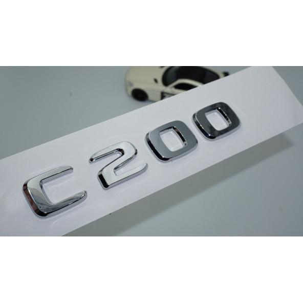 DK Tuning Benz C200 Bagaj Krom ABS 3M 3D Yazı Logo