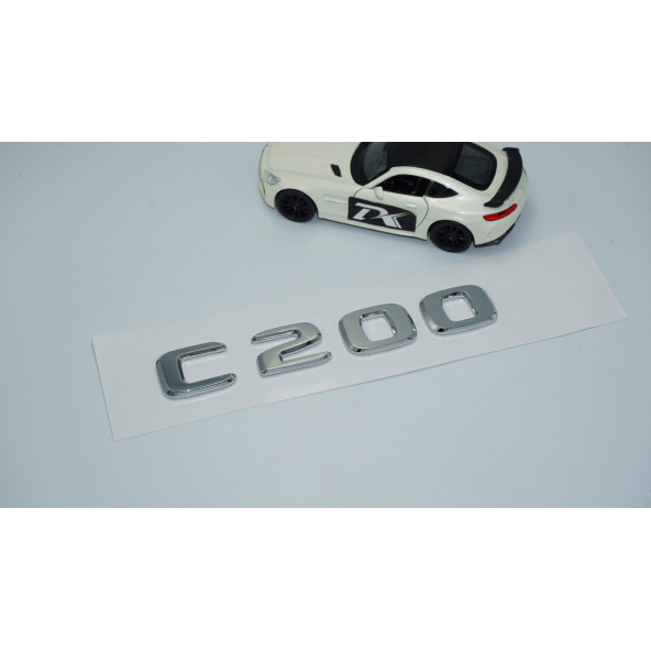 DK Tuning Benz C200 Bagaj Krom ABS 3M 3D Yazı Logo - 2
