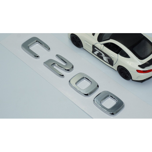 DK Tuning Benz C200 Bagaj Krom ABS 3M 3D Yazı Logo - 3