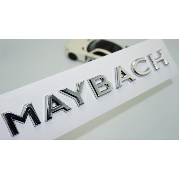 Maybach Bagaj Krom ABS Yazı Logo Arma